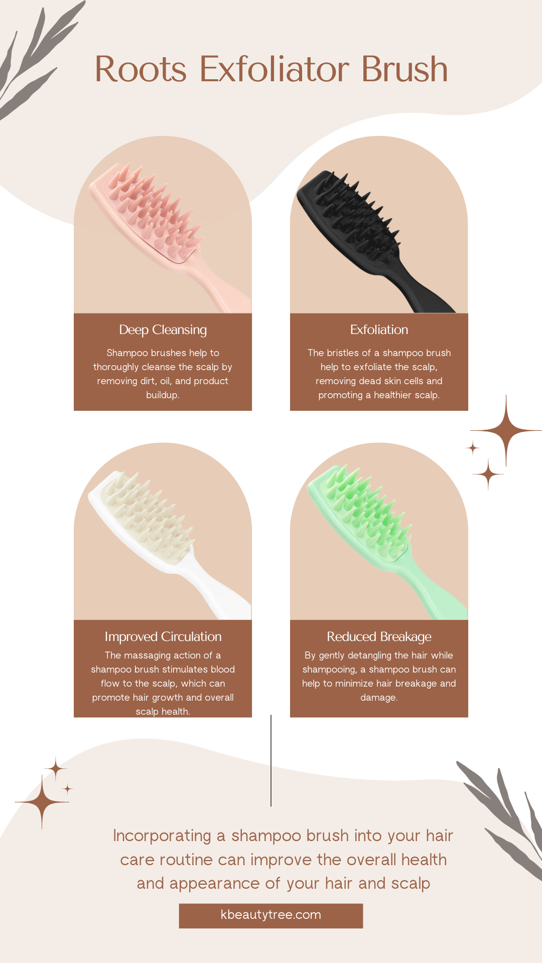 Roots Exfoliator Brush – Ketsia's Beauty Tree