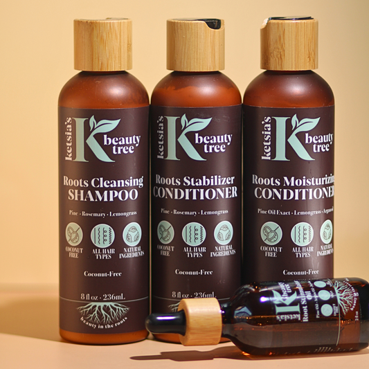 Ketsia’s Ultimate Growth &amp; Hydration Bundle – Coconut-Free Hair Care Essentials